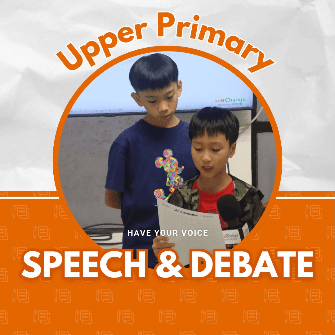 Upper Primary Speech & Debate Program
